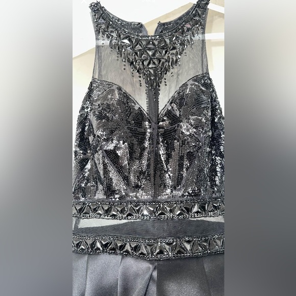 Black Event Dress - Picture 3 of 3